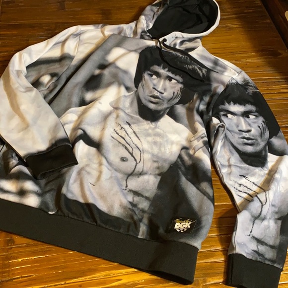 DGK Other - DGK BRUCE LEE CUSTOM HOODED FLEECE🔥